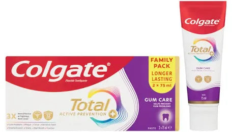 Colgate Total 12 Pro Gum Health Toothpaste 2 x 75ml