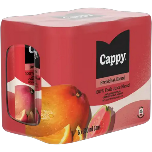 Cappy breakfast blend 6x300ml