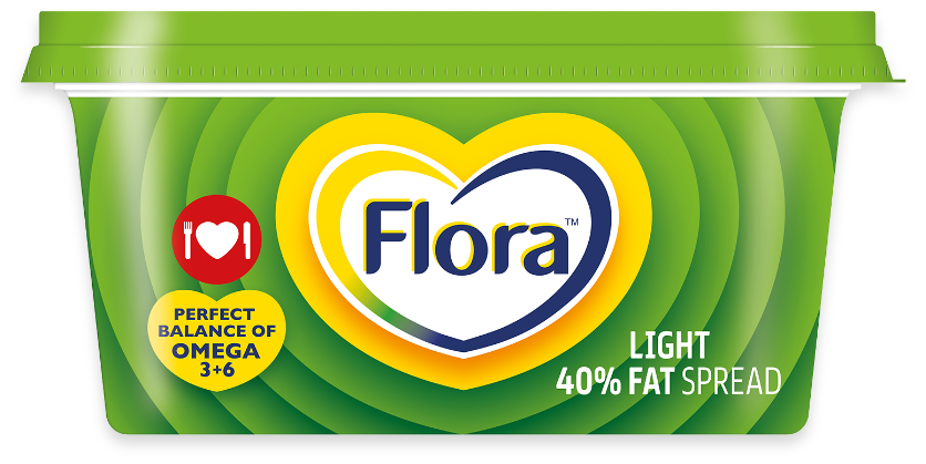 Flora light 40% Fat spread 1kg Tub