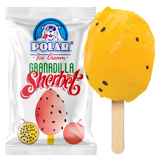 Granadilla Sherbet Ice Cream stick