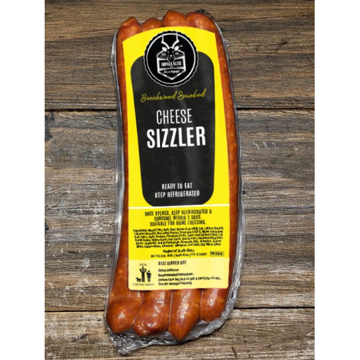 Cheese griller Sizzlers 4 of 60gram sausages