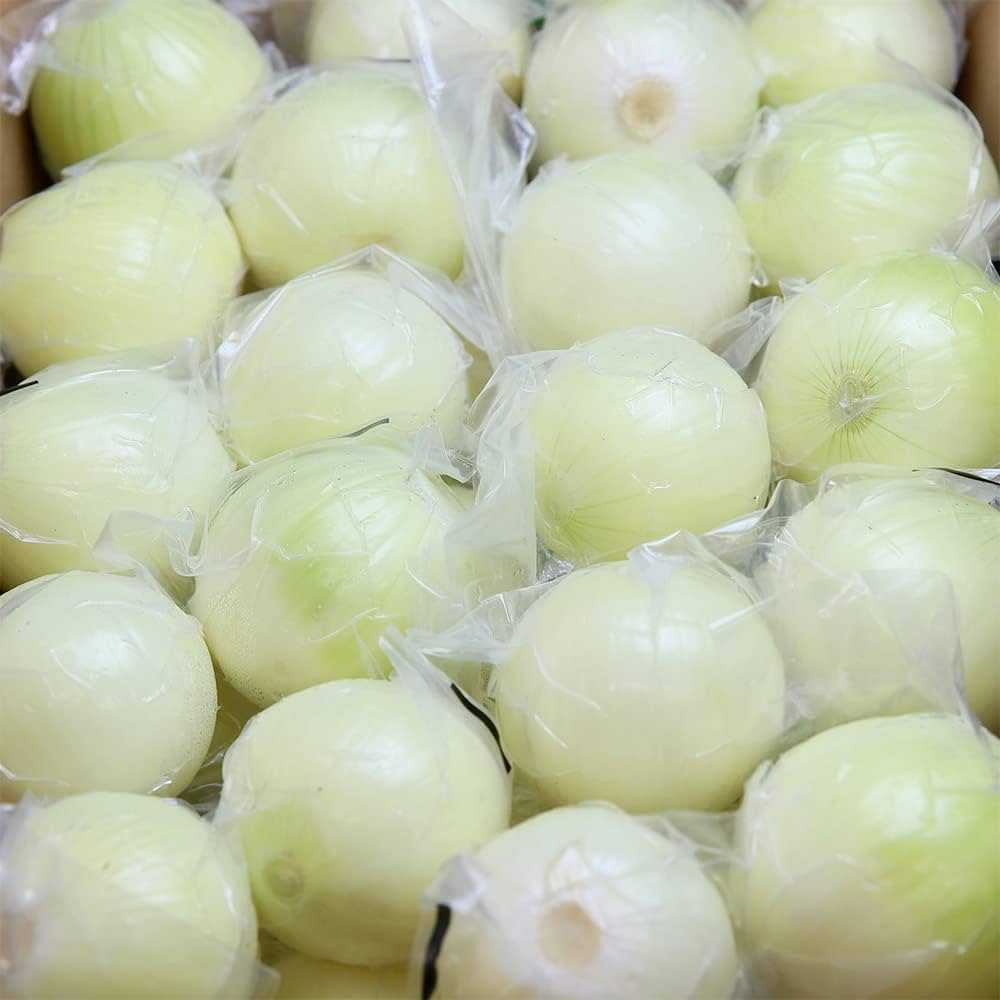 Vacuum sealed onions