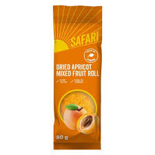 Safari fruit roll apricot 80g