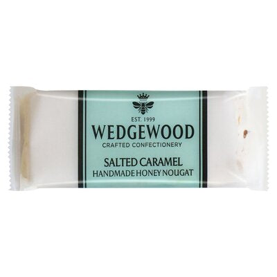Wedgewood Salted Caramel Handmade Honey Nougat bar 50g