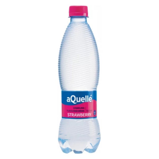 aQuelle Strawberry Sparkling Water 500ml