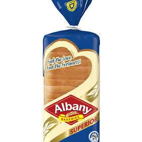Albany Everyday Sliced White Bread Loaf 700g