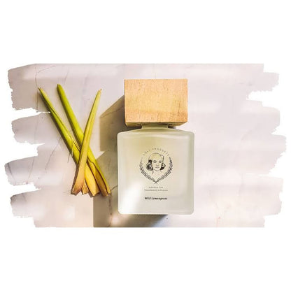 Anke Products - Wild Lemongrass Wooden Top Diffuser 160ml