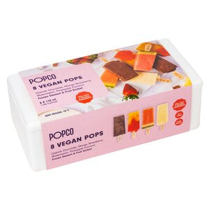 Popco Vegan Box ice cream x 8 pops