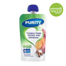 Purity Pouch Creamy Sweet Potato with Cinnamon 110ml
