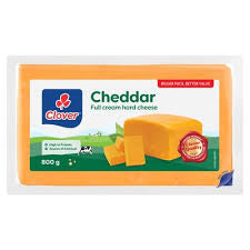Clover cheddar cheese 550g