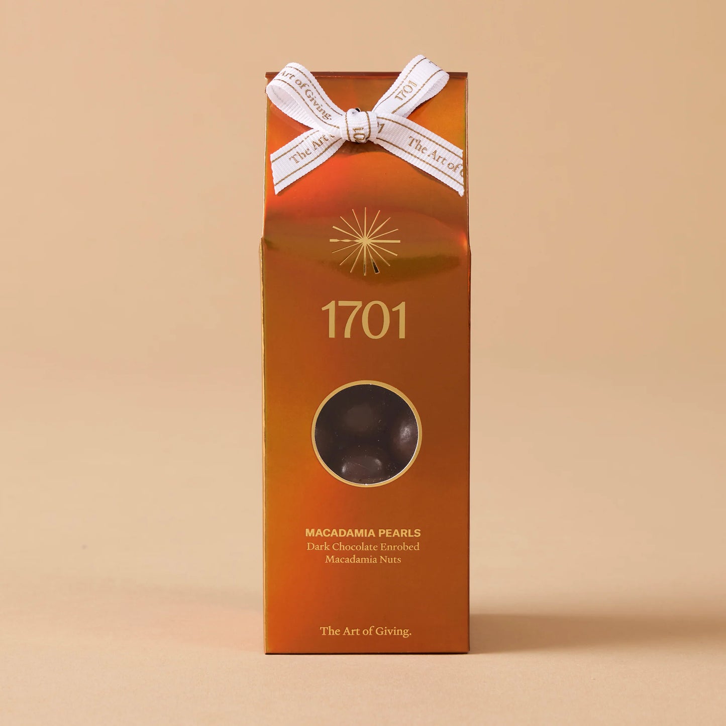 1701 dark chocolate enrobed macadamia pearls 200 g ￼