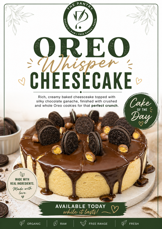 Oreo whisper cheesecake