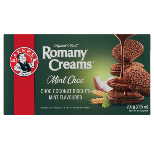 Bakers Romany creamy mint chocolate