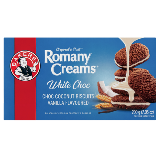 Bakers Romany Creams Choc Kit White