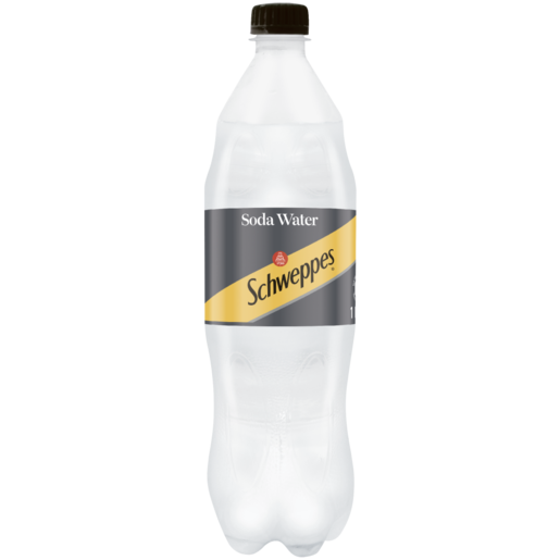 Schweppes soda water 1L