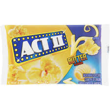 Act two butter popcorn ￼85g