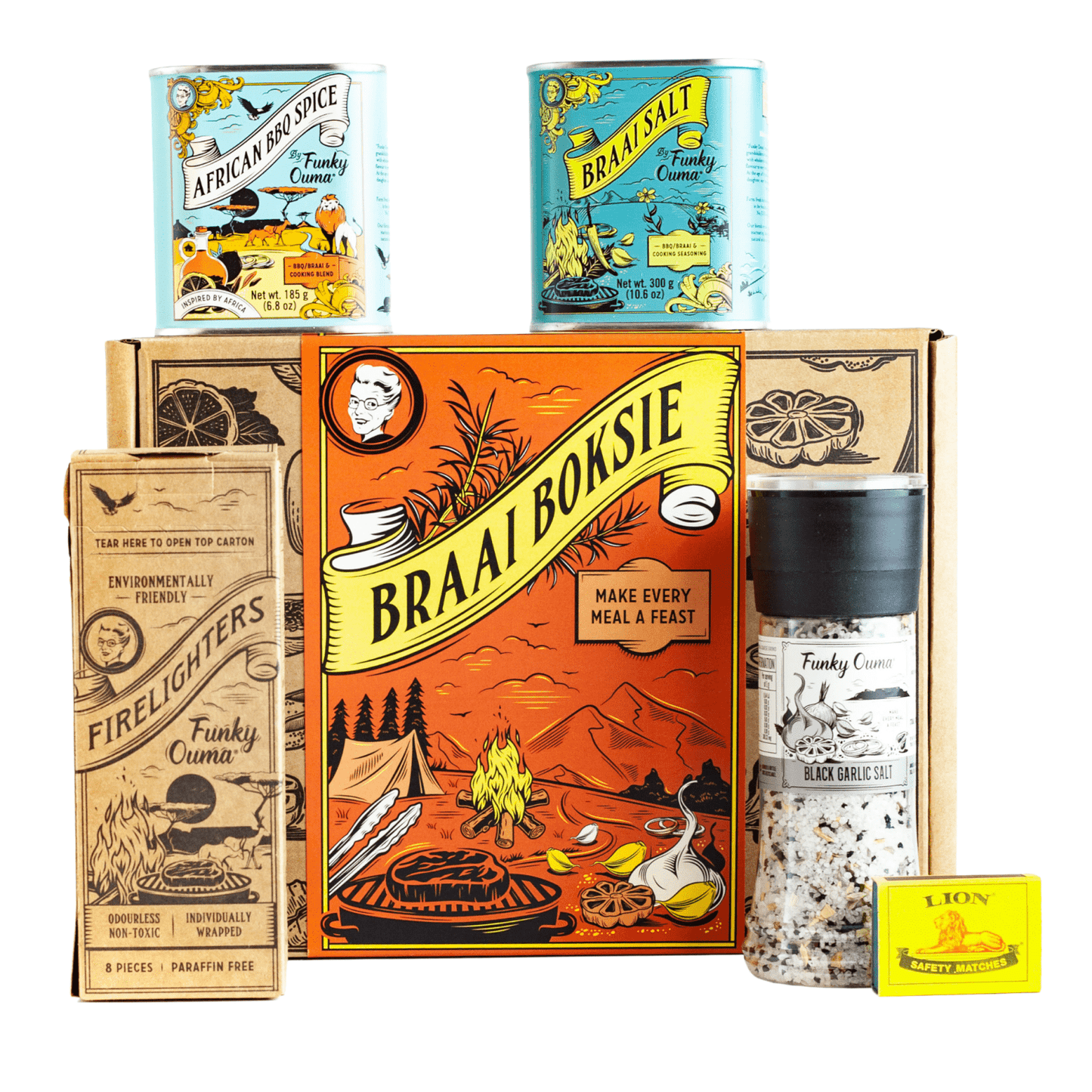 Funky Ouma BraaiBoksie gift set