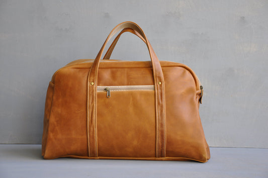 Executive Leather bag Tabacco