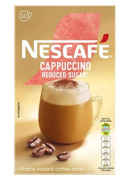 Nescafé Cappuccino Reduced Sugar 125g