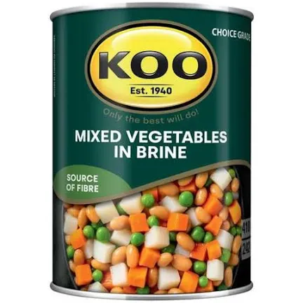 Koo Mixed Vegetables in Brine 410g