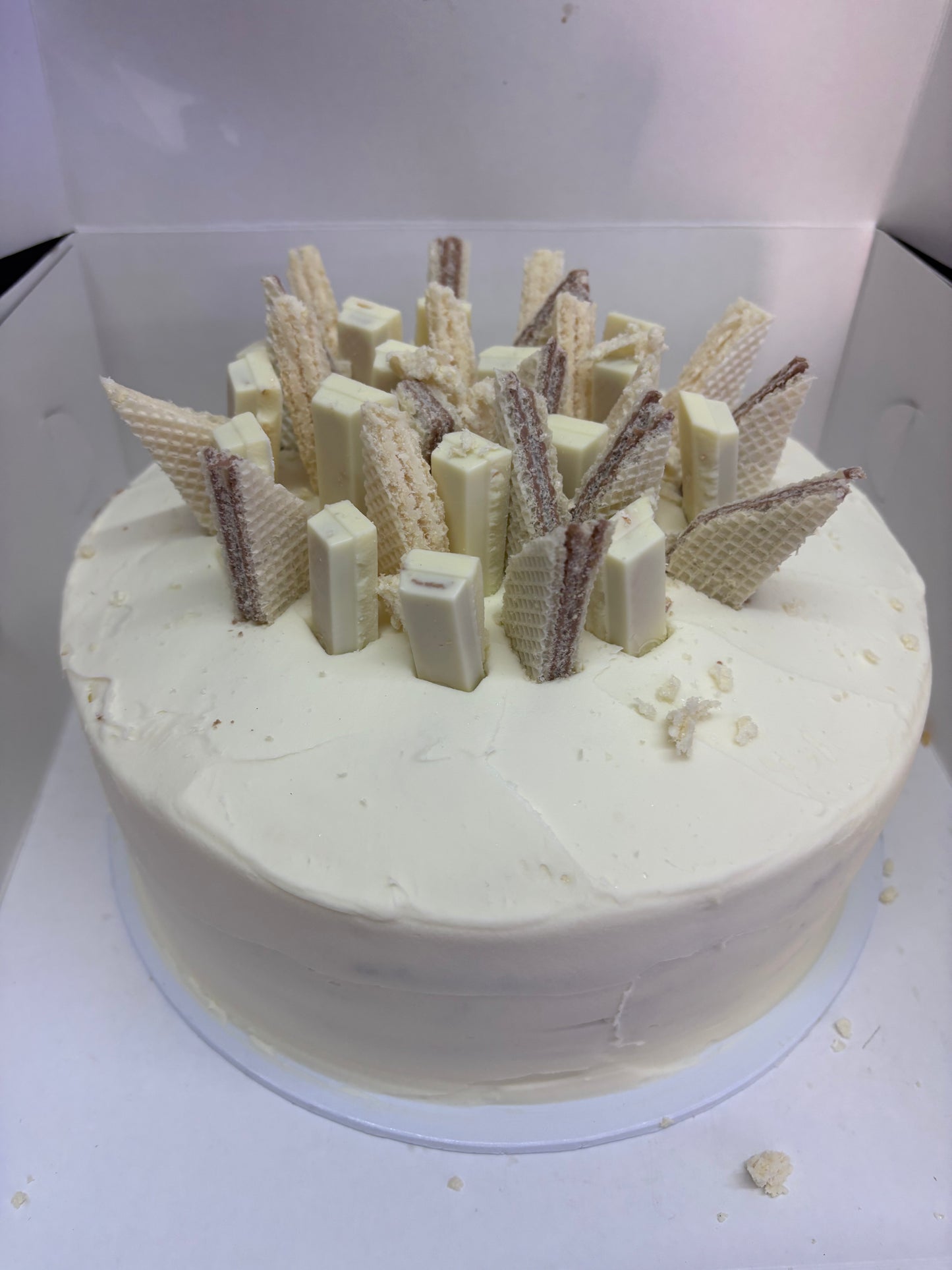 Milky bar cake