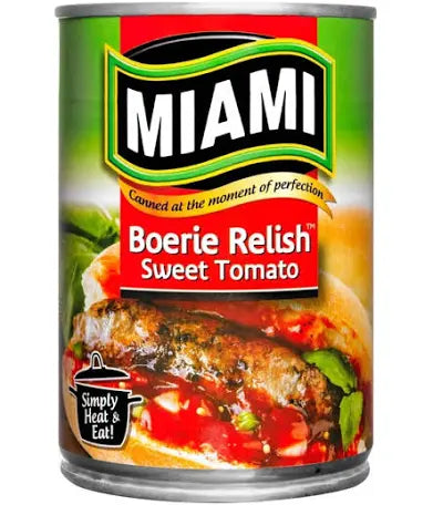 Miami boerie relish 450 g ￼