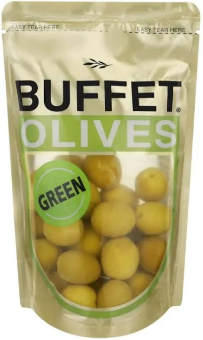 Choice grade buffet olives green