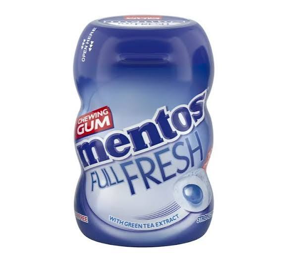 Mentos full fresh strong mint sugar-free chewing gum 17.5 g