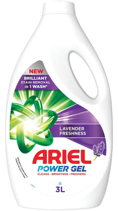 Ariel power gel clean & bright 3l