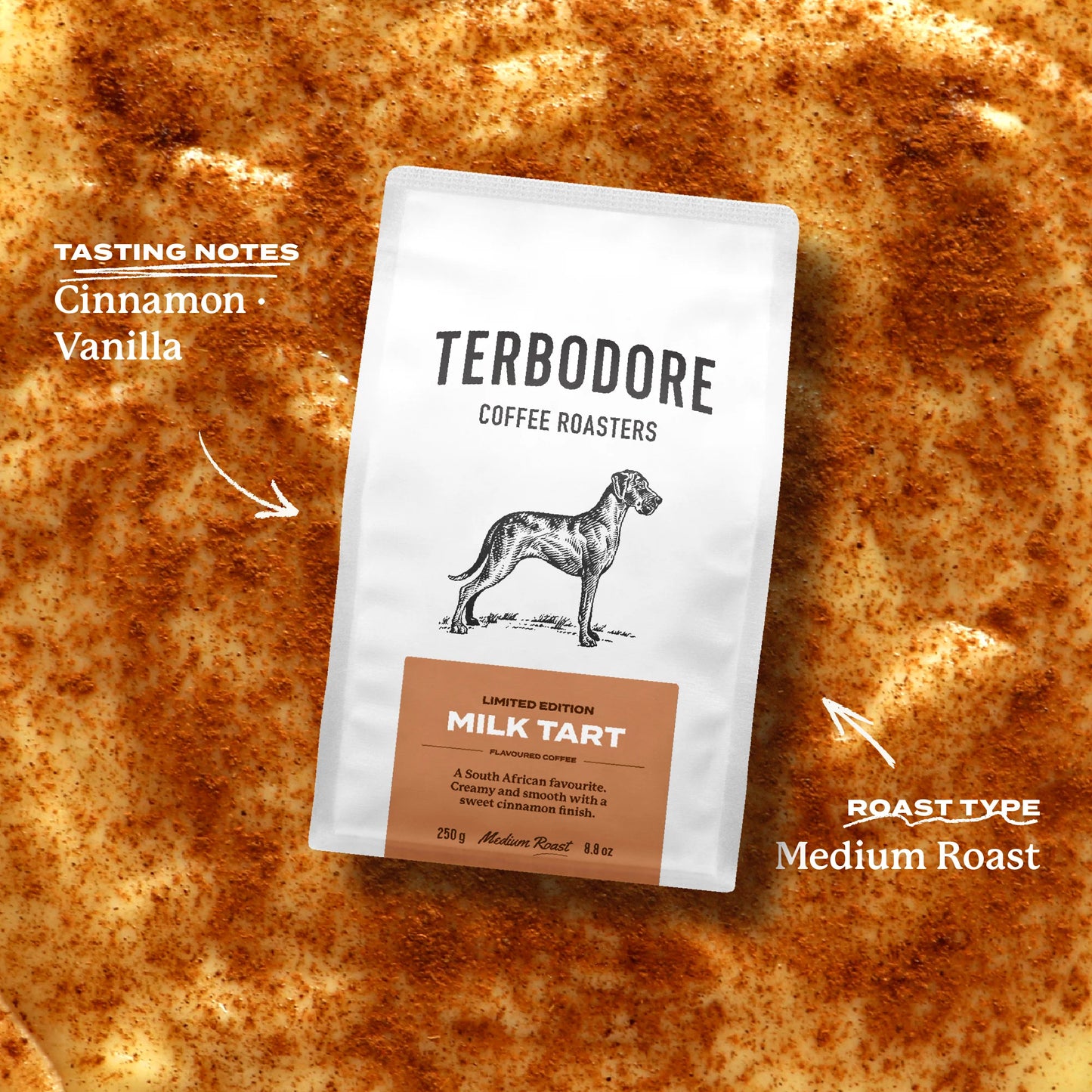 Terbodore- Milk Tart Coffee filter 250g