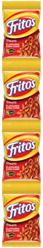 Fritos tomato flavoured corn chips 25gx4￼
