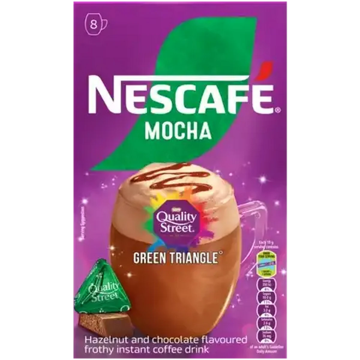 Nescafe mocha quality street 152g (8x19g)