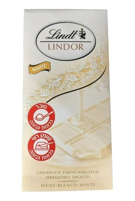 Lindt lindor white chocolate 100g 18 peices