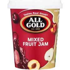 All Gold mixed fruit jam 640g