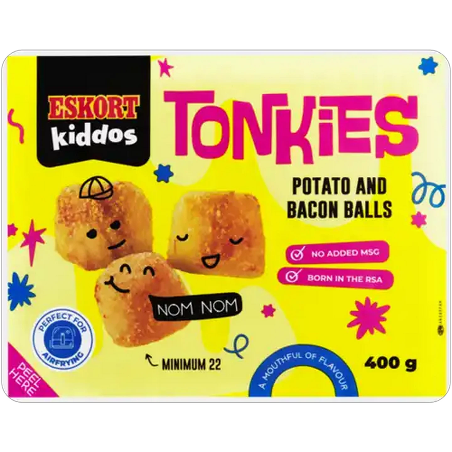 Eskort Tonkies Crumbed Potato and Bacon bites