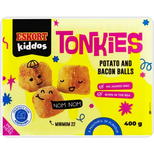 Eskort Tonkies Crumbed Potato and Bacon bites
