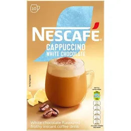Nescafe cappuccino white chocolate 180g 10x18g