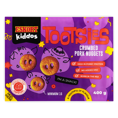 Eskort - Tootsies Crumbed Pork Nuggets