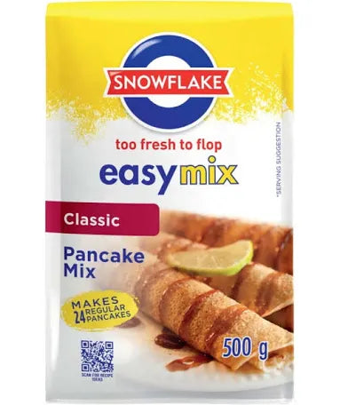 Snowflake easy mix pancake mix 500g