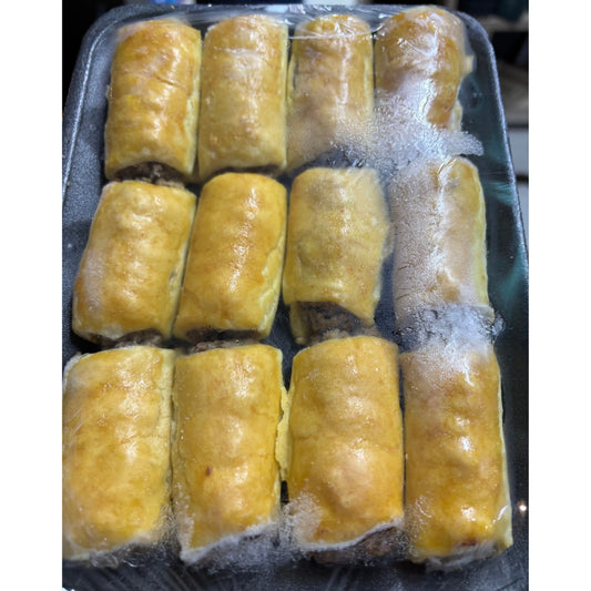 Ouma Bets Beef Sausage rolls 12 pack