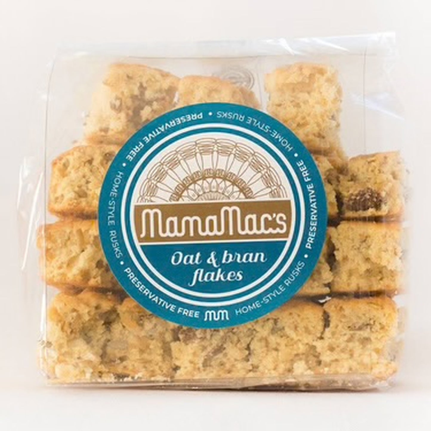 Mamamacs oats and bran flakes rusks