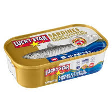 Lucky star sardines- vegetable oil added