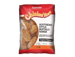 Crumbed Chicken'tizers SS Buffalo Wings 1kg