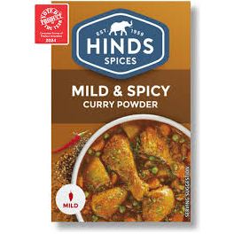 Hinds mild and spicy curry powder