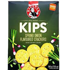 Kips Spring Onion Crackers 200g