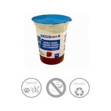 The Gourmet Greek-Double cream strawberry yogurt 150g