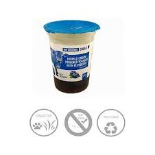 The Gourmet Greek-Double cream Blueberry yogurt 150g