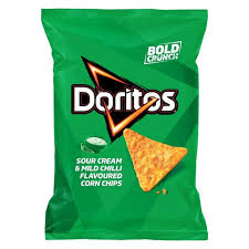 Doritos Chips Sour Cream & Mild Chilli 145g