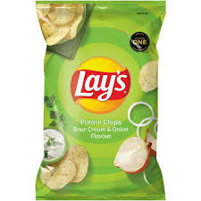Lays Chips Sour Cream & Onion 120g